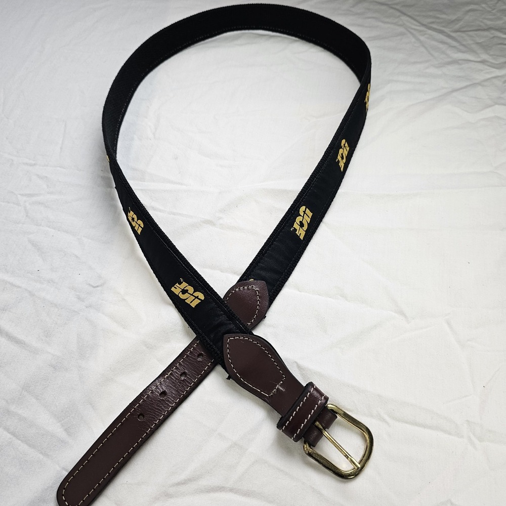 UCF Knights University Central Florida Mens Belt Black  Fits Waist 40 - 43"